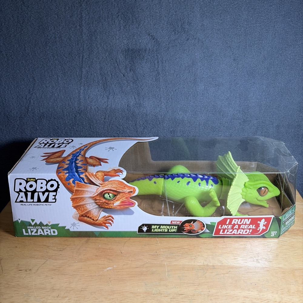 Zuru Robo Alive Lurking Lizard Robotic Pet Figure New
